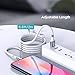 AICase Magnetic Charging Cable,(6.6 FT) Super Organized Charging Magnetic Absorption Nano Data Cable for Phone 14 13 12 11/XS/XS Max/XR/X/8/8 Plus/7/7 Plus/6s/6s Plus/6/6 Plus/SE/5s/5c/5/Pad/Pod