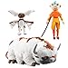 3 pezzi Bison Lemur Aang peluche peluche Bisonte lemure peluche peluche animali peluche regalo