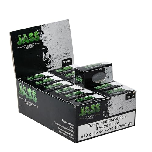 Rouleau de papier à rouler Jass Premium Slim Rolls 45 mm (24 x 5 m)