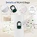 Gudotra 6 Pack Replacement HEPA RLH-6 Vacuum Bags for Riccar SupraLite R10S R10D R10O R10SAND Simplicity Freedom R10S R10D S10P S10SAND Upright Vacuums Cleaner