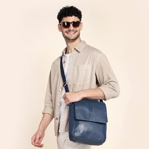 Image of Sassora Genuine Leather Men's Everyday Crossbody Bag /Sling