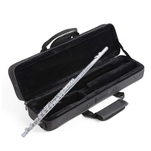 Levemolo Present for Flute Players Flute Case Hard Shell Shoulder Strap for Easy Carrying