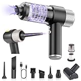 JIEFNGD Handheld Car Vacuum Cleaner,Vacuum Black Cleaner with LED Ligh,Air...