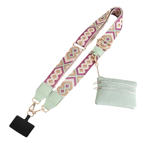 Crossbody Phone Strap with Zippered Pouch, 2026 New All in One Phone Strap, Clip and Go Lanyard Wallet, Adjustable Lanyard, Hands-Free, Secure & Stylish (1PC-M) Crossbody Phone Strap with Zippered Pouch, 2026 New All in One Phone Strap, Clip and Go Lanyard Wallet, Adjustable Lanyard, Hands-Free, Secure & Stylish (1PC-M)