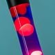 InnovaGoods Lavalampe mit Lautsprecher Maglamp, Dunkelviolett