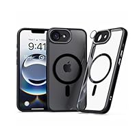 Amazon.co.jp: miak iPhone 16 ケース レンズガード 一体型 MagSafe