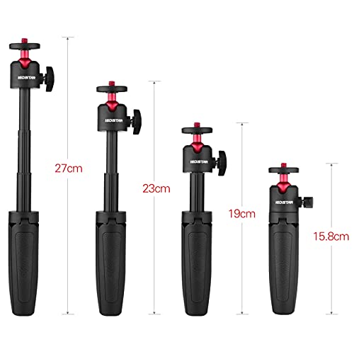 Trípode para vlogging SCRUBY DX-06 y palo portátil para grabaciones en ruta 6