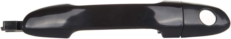 ECCPP Exterior Door Handles 2004 2005 2006 2007 2008 2009 for Kia Spectra 2005 2006 2007 2008 2009 for Kia Spectra 5 Outside Outer 2009 Spectra Door Handle Driver Passenger Side Smooth Black 4pcs