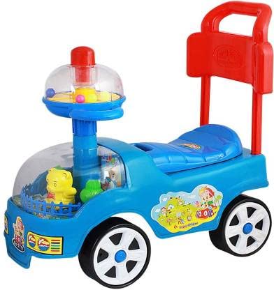 Image of Negi Ride On Funny Car /Rider for Kids /Child, 2+ Years Boys Girls, Fun Ride Toy (Colour May Vary)