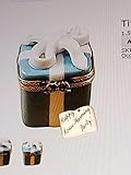 Happy House Warming Tiffany Blue Gift Box Limoges Box