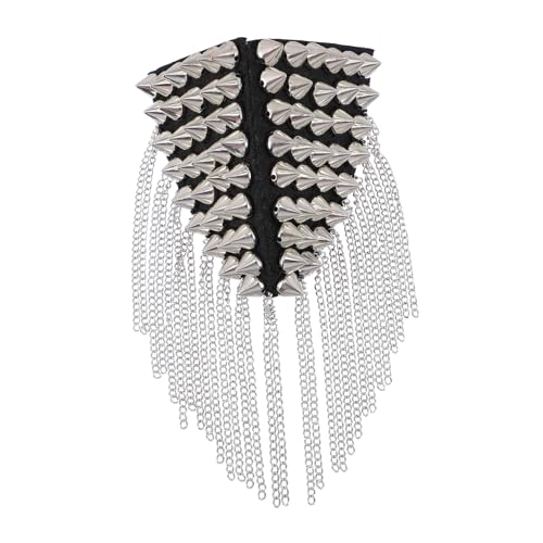 Uonlytech 1Pc Chic Tassel Epaulet for and Uniforms Stylish Clothing Accessory for Costumes Ceremonies and Fancy Dress Parties Durable Design with Craftsmanship
