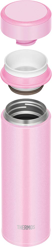 Thermos JOG-350 LP Vakuumisolierter tragbarer Becher, 350 ml, Hellrosa