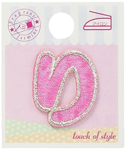 Minoda Hiragana Ri Rose 3 pièces AM0152 écusson thermocollant broderie japonaise
