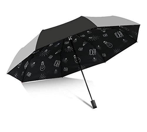 Preisvergleich Produktbild Sonnenschutz UV-Glühbirne Regenschirm Taschenschirm