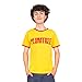 Plumtree Scott Pilgrim Band Logo Gold T-Shirt Tee (US, Alpha, 3X-Large, Regular, Regular)