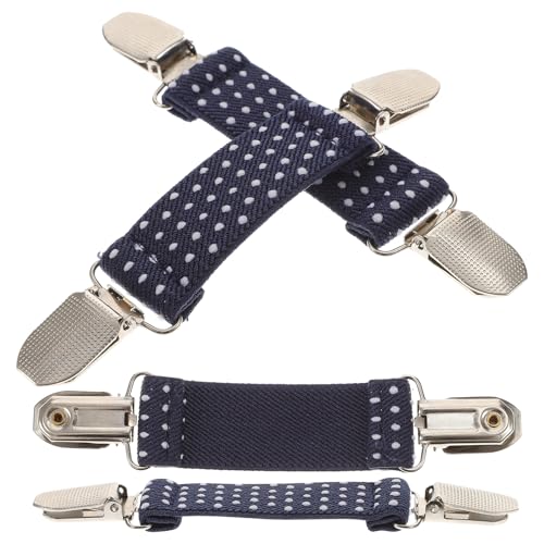 Yardwe 4 piezas Clips Antideslizantes para Infantiles Clips para Manoplas de Invierno Seguros y Duraderos Sujetadores Prácticos para Niñas Accesorios para Fijar Manoplas Abrigos