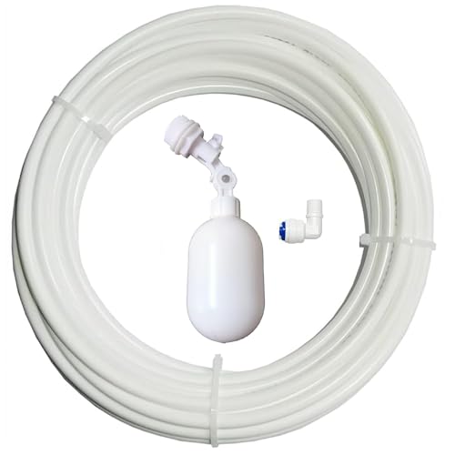 Image of Water Dispenser Automatic Float Ball Valve with Connector & RO Pipe 1 /4 Inch