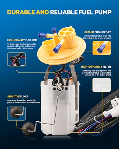 Image of PHILTOP Electric Fuel Pump Assembly FG1251 Fit for Volvo V70 /2.3T /2.4T
