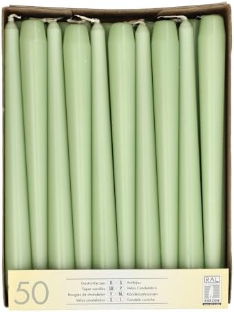 Candele PAPSTAR Lilla - 50 Pezzi, Ø 2.2cm, Altezza 25cm, Paraffina Con Stearina, Per Decorazioni - Foto 2