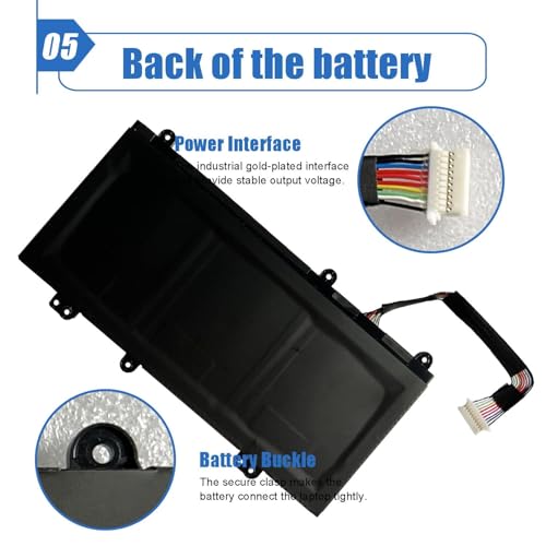 Image of 61.6Wh SG03XL Laptop Battery Replacement for HP Envy M7 17T-U100 Series