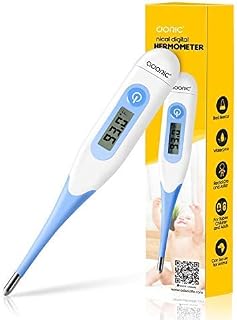 Thermometers, Adoric Best Digital Medical Thermometers Armpit and Oral Thermometers for Baby, Kids, Adults-Upgrade Version (Blue)