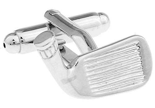 Gemelos para Hombre KnBoB Diseño Golf Club Plata miniatura 3