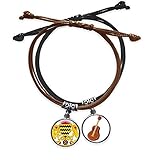 Klassifizierung: Armband DIYthinker Tchad Emblem National Land Armband Seil Hand Kette Armband Leder Gitarre