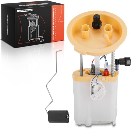 Frankberg Kraftstoffpumpe Dieselpumpe Kraftstoff-Fördereinheit Modul Satz ohne Drucksensor 4-Polig Kompatibel mit 1er E81 X1 E84 1er E87 3er Touring E91 Replace# 16117190946