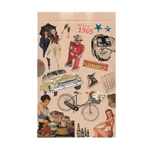 Sacs plats kraft vergé 60 g m2 García de Pou sachet vintage résistant