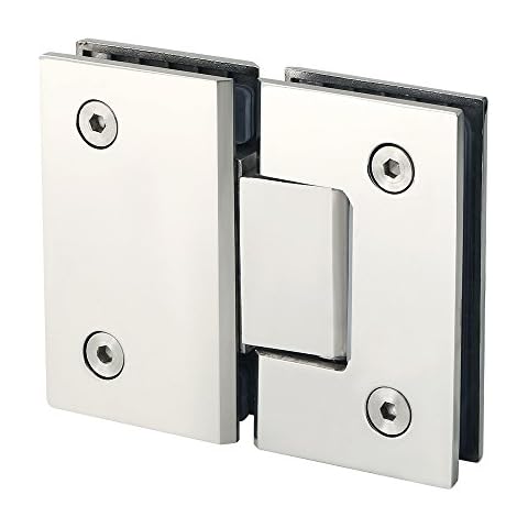 Alise 180 Degree Stainless Steel Shower Door Hinges Cover