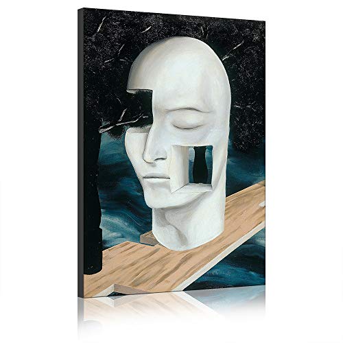 Peinture à l'huile Magritte René sur toile déco 100x160cm