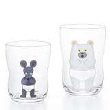 アデリア(ADERIA) つよいこ グラス しろくまのパンツ ペアセット キッズデザイン賞受賞 化粧箱入 日本製 S6351