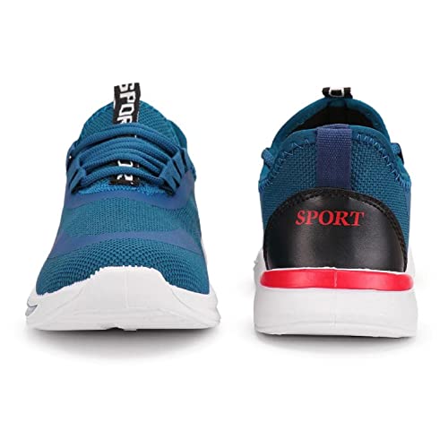 Image of Stylish Casual Sneakers Sports Running Shoes for Men's-(Grey-BAZR-9431-P)