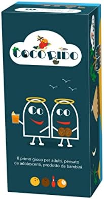 Coco Rido – Divertente Gioco da Tavolo per Adulti, Black Humor, 1-10 Giocatori, 18+ Anni, Edizione in Italiano