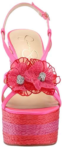 Jessica Simpson Womens JS-VISELA Floral Print Platform Sandals2