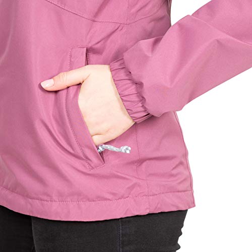 Chaqueta impermeable mujer con capucha oculta Trespass Boom contra el viento 6
