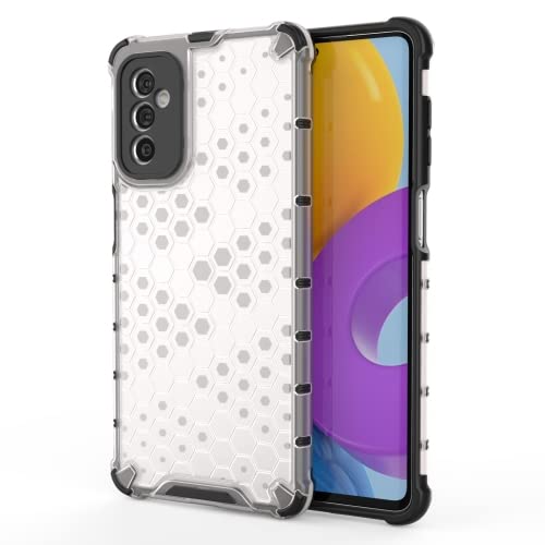 Image of Prime Retail Hard PC Back Case Cover for Samsung Galaxy M52 5G Anti Slip Ultra Thin Shockproof Reinforced Corners (Polycarbonate|Transparent)