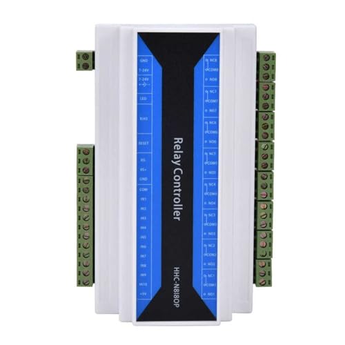 Módulo de relé IP Ethernet de 8 canales industrial biestable automático con control RS485