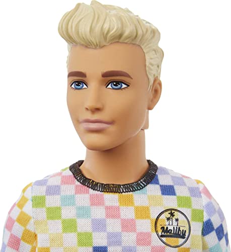 Barbie Fab Barbie Ken Fashionista T Shirt Carreaux Poupée Mannequin Dès - vue 4
