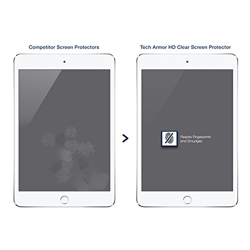 Tech Armor Hd Clear Film Screen Protector Designed For Apple Ipad Mini 5 (2019), Ipad Mini 4 (2015) 3 Pack #TOP3