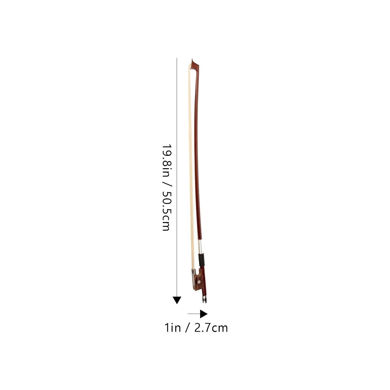 Arcos De Violín Profesionales Accesorio Profesional Para Práctica De Arco Violín Ébano Crin Natural Perfecto Equilibrio Funcional