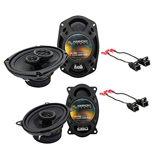 Compatible with Chevy Malibu 1997-2003 Factory Speaker Upgrade Harmony R46 R69 Package New