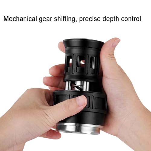 Nivelador de espresso de 58 mm con rotación automática y profundidad de prensado ajustable 8