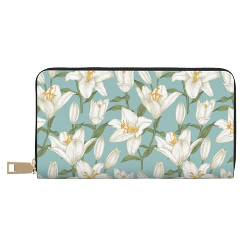 Novastar portefeuille fin en cuir voyage et quotidien petit format zippé cyan