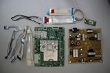 Television Repair Kit for LG 50UP7670PUC with TV Main Board + Power Supply + TCon + Cables