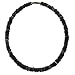Native Treasure - 18" Dark Chips Puka Shell Necklace