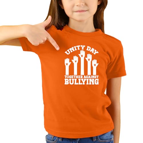 Unity Day Shirt Youth Heart Rainbow Be Kind Tshirts Anti Bullying Spread Kindness Gifts Tops3