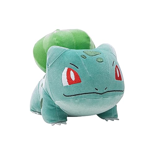 Image of Pokemon Bulbasaur Select Velvet Plush - 8-Inch Bulbasaur Plush with Unique Velvet Fabric and Authentic Details