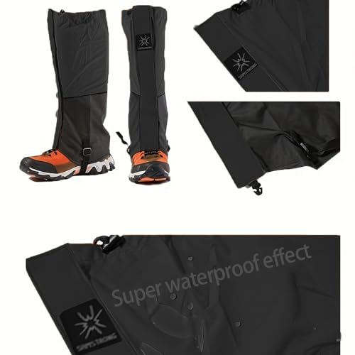 Snow-Boot-Gaiters-Waterproof-and-Sandproof-Boot-Gaiters-Adjustable-Lightweight-and-Breathable-Suitable-for-Hiking-Snow-Walking-and-Other-Outdoor-Activities