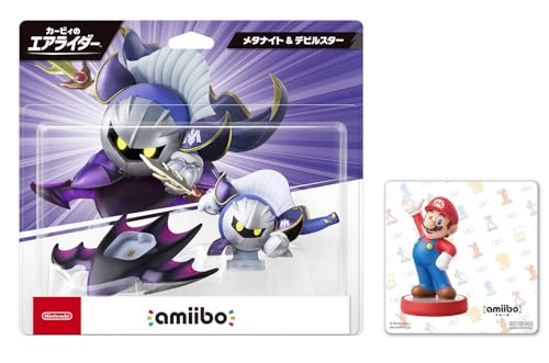 Amazon.co.jp: amiibo メタナイト&デビルスター(カービィのエア